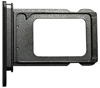 GinTai Black Dual Nano SIM Card Holder for i Phone 11 Pro Max