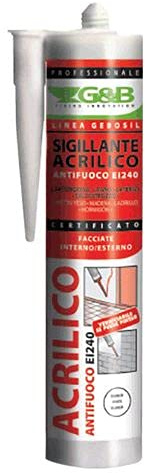 Silicone acrylique pour papier plâtre et décorations gébosil blanc 310 ml