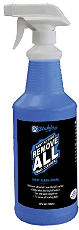 KR Strikeforce Remove All Bowling Ball Cleaner - 32 Ounce Bottle, Blue