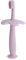 Mushie Cepillo de Dientes en Forma de Flor para Niños | Cepillo Dental Manual para Bebés con Ventosa, 0-6 Años | Estimula Dientes y Encías, Cepillo Extrasuave | Soft Lilac