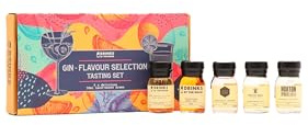 Drinks By The Dram - Flavoured Selection Tasting Set - Gin 3cl x 5 40% ABV