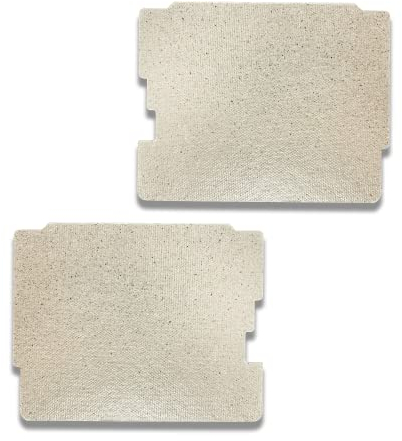5304462314 Mikrowellen-Wellenleiter-Abdeckung, Ersatz für Frigidaire Mikrowellen-Reparaturteil, Mica-Teller, Blätter (2 Stück)