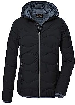 G.I.G.A. DX Damen Steppjacke mit Kapuze/Funktionsjacke ist wasserabweisend GW 21 WMN QLTD JCKT, dunkelnavy, 42, 39845-000