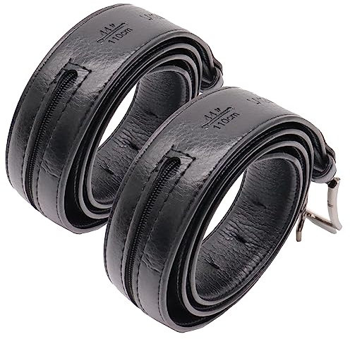 Geldgürtel mit Reißverschluss und Geheimfach - Moneybelt für Reisen - Sicherer Reisegürtel 95