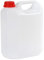 Bidon HPDE 25 L avec robinet, bidon à eau, réservoir chimique, large goulot alimentaire, kit d'étiquetage idéal pour climatisation (bidon de 5 litres + bouchon)
