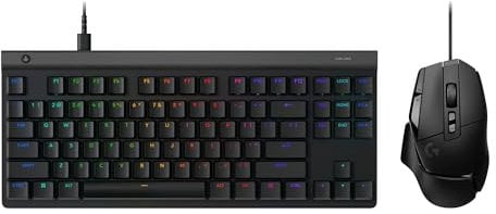 Logitech G G515 TKL Corded Gaming Keyboard (French Layout) - Black