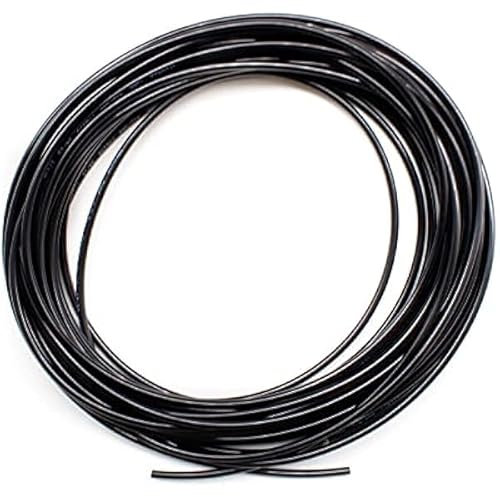 YIZWINS Tuyau Pneumatique, Diamètre Extérieur 4 mm x Diamètre Intérieur 2,5 mm Noir, 10 Meter PolyuréthaneTuyau Pneumatique, Tuyau Compresseur D'air Pour Outils Pneumatiques Tuyau en Polyuréthane PU