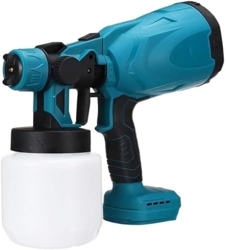 SQUADO Pistola a Spruzzo Senza Fili, 2 batteria da 48V vernice pittura alta pressione verniciatore colore VARI