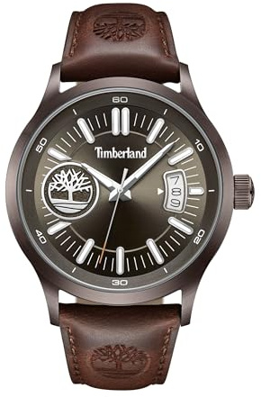 Timberland - Armbanduhr Date Trumbul - Quartz Uhrwerk - Gehäusebreite: 45 mm - Edelstahl - 5 ATM