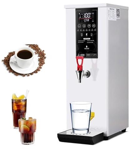 ZEEKYFOR Hot Water Dispensers 25L for Home, 3000W Commercial Water Boiler and Warmer with LCD Touch Screen, Electric Water Heater,White