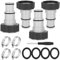 4PCS Adaptador Manguera Piscina, Adaptador para Piscina Intex, Adaptador Manguera Piscina Ø 32 y 38 mm, Adaptador Manguera Piscina, Adaptador Manguera Bomba