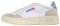 AUTRY Scarpe Sneakers Unisex in Pelle e camoscio AULM LS79 Bianco Blu Acciaio (Bianco Blu, Sistema Taglie Calzature EU, Adulto, Numero, Media, 44)