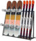 Generisch Snowboard-Aufbewahrungsregal aus Metall, stehender Skiträger, Stehend für Skier/Skateboards/Scooter, Skigebiet, Schaufensterregale (Schwarz, 155 x 45 x 120 cm)