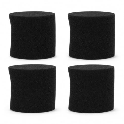 4PCS Speaker Port Tube Sponge Bass Foam Plug,44mm Diameter 65mm Height,Speaker Cabinet Port Sponge,Sound Improvement,Bass Reflex Port Speaker Cabinet Outlet Sponge for Home Car