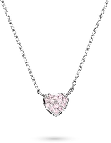 s.Oliver Kinder Schmuck – Halsketten aus Silber mit verschiedenen Herz, Schmetterling, Schleife, Hufeisen & Kreuz Designs – Fröhlich, Bunt & Stilvoll – Perfekte Geschenkidee