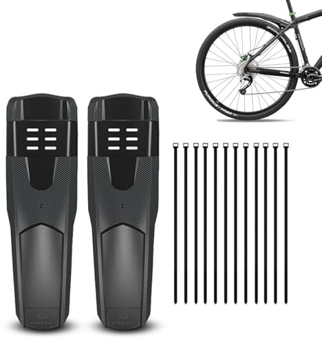 HRMGJH Schutzblech Mountainbike,MTB Schutzblech,Fahrrad Schutzblech,Universell FüR Vorder- Und Hinterrad (Metall-Bullet-Bars),Mudguard MTB,Schutzbleche FüR Mountainbikes,Passend FüR 24-29 Zoll-RäDer