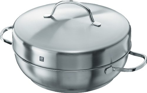 Zwilling 409900010 Specials Räucherset, Sigma Classic Sandwichboden, induktionsgeeignet, 28 cm