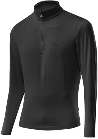 Löffler Herren Pulli Transtex Basic Cf, schwarz, 52