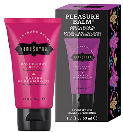 Kama Sutra, Kama Sutra Pleasure Balm, 1.7 oz Raspberry Kiss