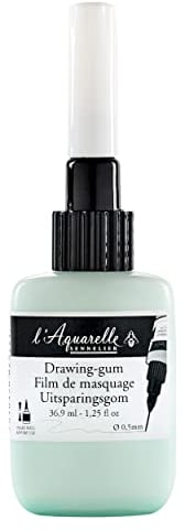 Sennelier Maskierflüssigkeit und Applikator Aquarellfarbe für Künstler.