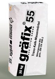 Gräfix 55 Traßmauermörtel a 30 kg