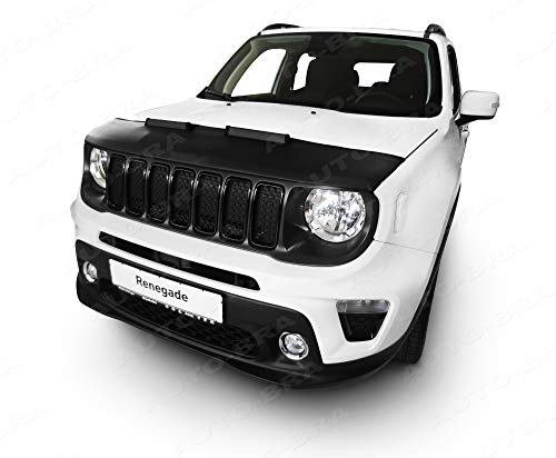 AB3-00397 Auto Bra kompatibel mit Jeep Renegade Bj. seit 2014 Haubenbra Steinschlagschutz Tuning Bonnet Bra