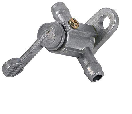 Fuel Switch, 8mm 5/16 Inline Fuel Tap Aluminum In-Line Motorcycle Fuel Tap to Protect Motorbike Tank