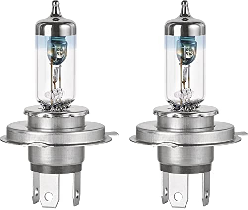 Formula 1 H4 Halogen-Scheinwerferlampen + 130% mehr Helligkeit, Auto Lampen Glühlampen CL 470, 12V, 60/55W, P43t Sockel, 2 Stück