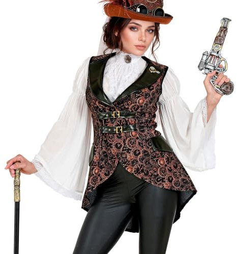 WIDMANN MILANO PARTY FASHION W Kostüm Steampunk, viktorianischer Kleidungsstil, Faschingskostüme