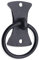 Poignée de porte verticale forgée à la main en fer forgé pour placard de cuisine, tiroir de penderie antique, bouton rustique de ferme