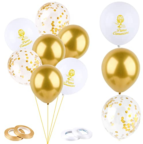 Prima Comunione Luftballons 60 Pcs