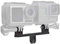 SUREWO Aluminium Dual Twin Mount Adapter Kompatibel mit Go Pro Hero 13/12/11/10/9/8/7/6/5 Schwarz, DJI Omso Action 5 Pro 4 3,APEMAN/AKASO und mehr