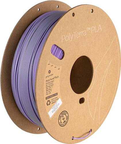 Polymaker Polyterra PLA Dual Color - 1.75mm - 1kg - Foggy Purple (Grey-Purple)