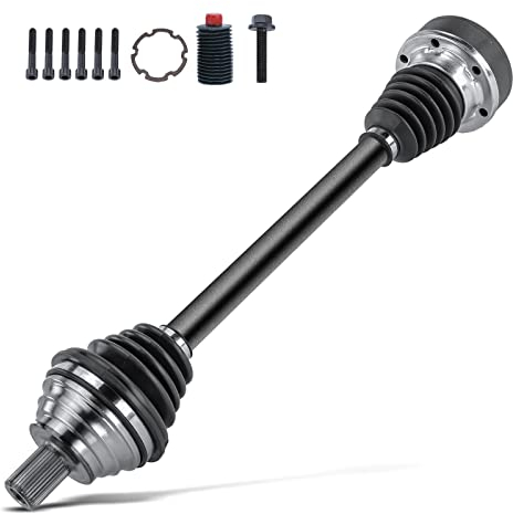Frankberg Antriebswelle Achswelle Schaltgetriebe Vorderachse Links Ohne ABS-ring Kompatibel mit A3 8P1 Golf V 1K1 J.e.t.t.a III 1K2 Replace# 1K0407271DH