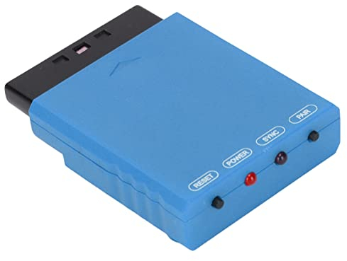 Multiplayer Bluetooth Controller Adapter with Less Than 6 MS Latency, Supports Multiple Console Accessories, LED Status for PS1 and PS2 for Xbox Console