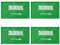 4 x Saudi-Arabien-Flaggen-Patches, bestickte Armband-Flagge, taktische Aufnäher für Rucksäcke, Hüte, Kleidung, Jacken