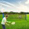 Kpaler Portable Badminition Tennis Net for Garden Durable Height Adjustable Pup-up Badminton Net with Balls for Pickleball Volleyball
