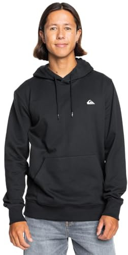 Quiksilver Fleece sweater BASIC HOODIE YOUNG MEN Men Black L