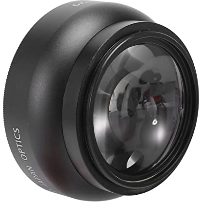 Oikabio 49 mm 0,45 x Super-Makro-Weitwinkel-Fischaugen-Makrofotografie-Objektiv für DSLR SLR-Kamera