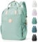 HYC00 Schulrucksack Damen Tagesrucksack Schultaschen College Rucksack Causal Travel Daypack Schulrucksack Teenager Mädchen Rucksack Damen Schule Bookbag 14 Zoll Laptop Rucksack für Reisen,Hellgrün