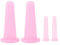 Lonrtesw Manufatto per La Coppettazione Del Viso nel Silicone Naturale Spinta un Olio Shujing Aspirazione Viso Artefatto Rosa