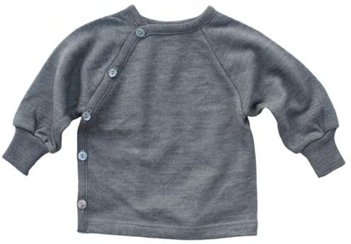 Reiff, Wickelpullover/Jacke JaPu mit Bündchen, Wolle/Seide (Fels, 86-92)