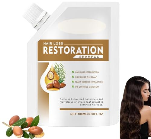 REMIMPI Anti-Haarausfall-Shampoo zur Förderung des Haarwachstums, Shampoo Haarausfall für kräftiges und gesundes Haar (1PC)