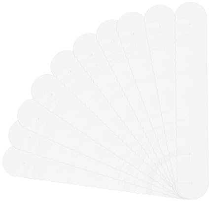 minkissy 10pcs Thermal Insulation Hair Extensions Heat Shield Guards Scalp Protector Glue Bonding Tool for Hair Extension Heat Protection