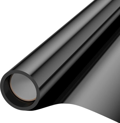 Labmilon 40×200cm Vinilo Ventana Privacidad, Vinilo Espejo para Ventanas Cristales Opaco, Lámina Privacidad Ventana Cristal Espejo, Pegatina Ventana Privacidad, para Hogar, Oficina
