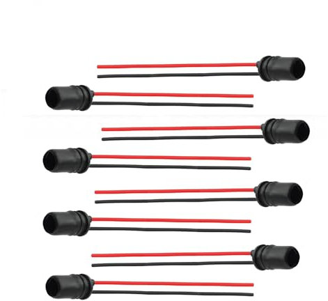 AGTEHBZ W5W Canbus 10 Stück 5W5 Lampen, Vorverdrahtete Kabelbaum Stecker Adapter für Auto, LKW, Motorrad, 12V W5W LED, Kompatibel mit Canbus Systemen, Langlebig und Effizient