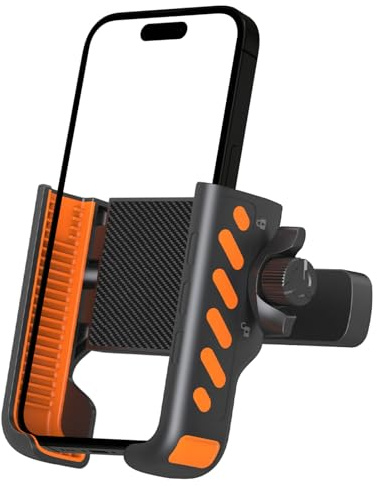 Vibhgtf Golfwagen Handyhalter - Magnethalter mit 360° Drehung | rutschfeste Klemme mit 360-Grad-Drehung für Einkaufswagen Motorrad LKW Fahrrad Roller
