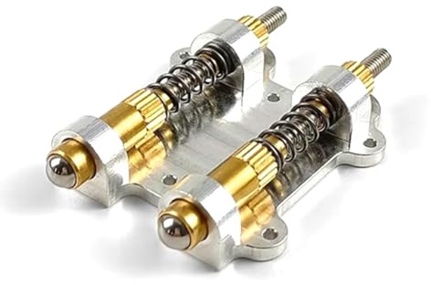 Bosiyrggrl Guitar Tremolo Stoppe Stabilizer Aluminum Brass Tremolo Stopper Stabilizing Device Kit Bridge Tremolo Bridge Systems