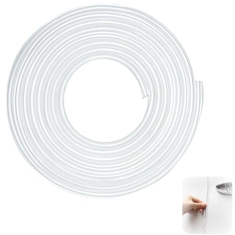 Car Door Edge Protector, Clear Edging Car Door Protectors Edge Guards (16FT) with U Shape Guard for Maximum Protection, Waterproof, Scratch-Proof, Universal Fit for Most Cars, Can Be Freely Cut