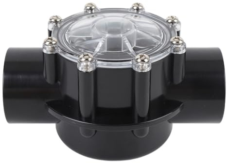 Clapet anti-retour 2 pouces 2 voies droit 180 degrés 7305 pour aquarium, piscine et spa (pièce de rechange)